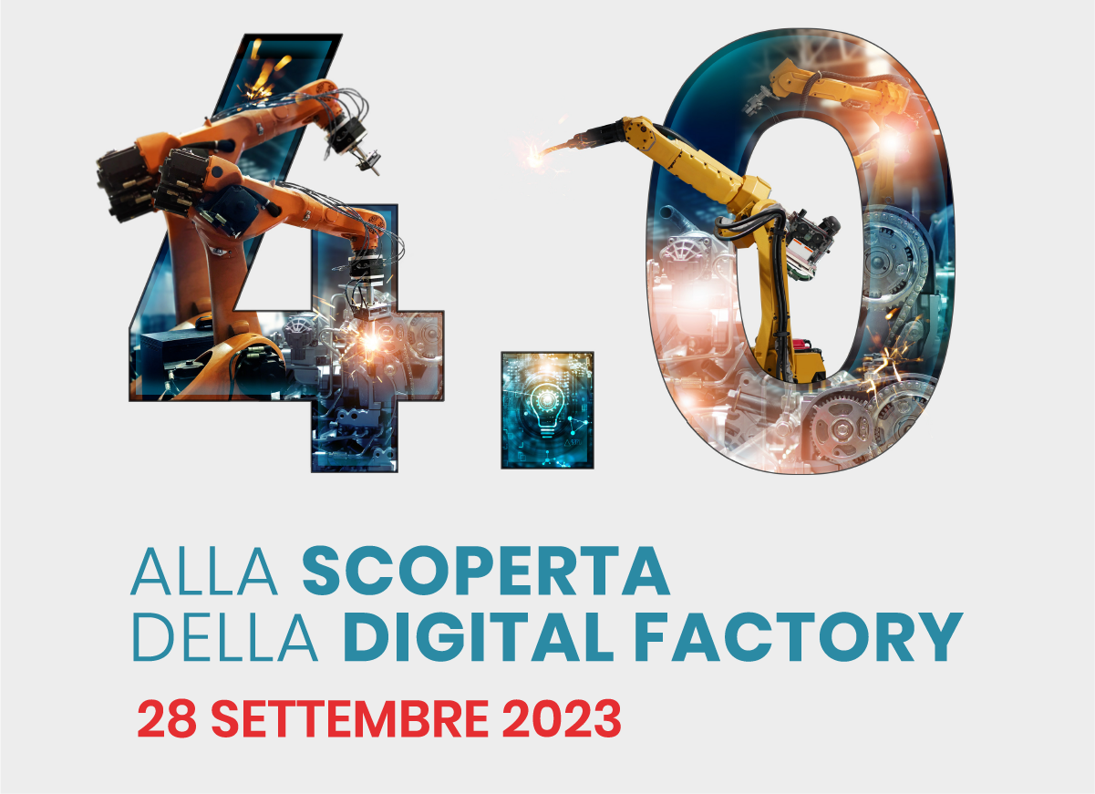 Alla scoperta della Digital Factory  - Giovedì 28 Settembre ore 10 al CIM 4.0 di Torino - Evento esclusivo